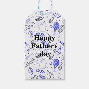 Beatiful Happy Father's day   Gift Tags