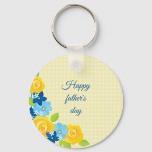 Beatiful Happy Father's day Key Ring