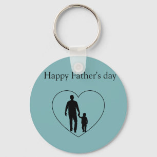 Beatiful Happy Father's day Key Ring