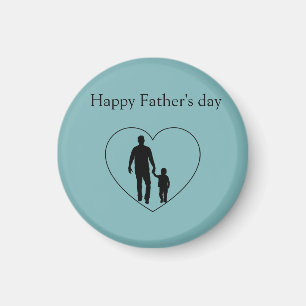 Beatiful Happy Father's day   Magnet