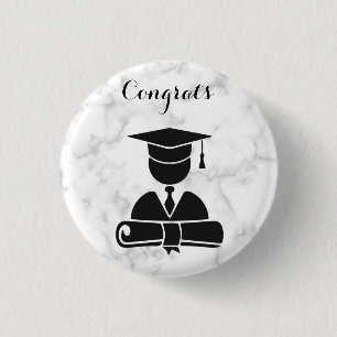 Beatiful Happy Graduation's day 3 Cm Round Badge