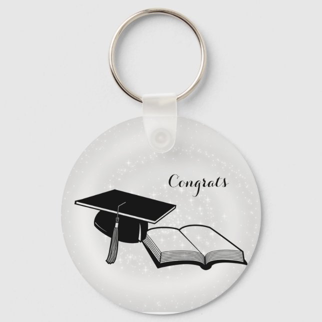 Beatiful Happy Graduations day   Key Ring (Front)
