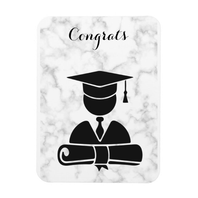 Beatiful Happy Graduation's day Magnet (Vertical)