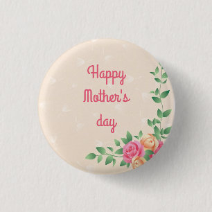 Beatiful Mother's day  3 Cm Round Badge