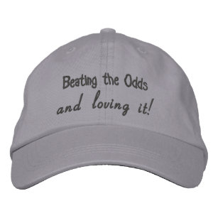 Beating the Odds and loving it! Adjustable Hat