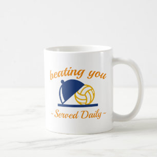 Beating You In Volleyball Coffee Mug