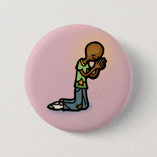 beatitude button. 6 cm round badge