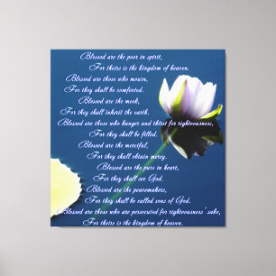 Beatitudes Canvas Print