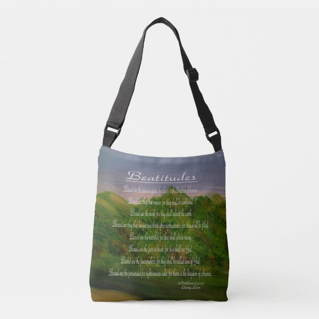 Beatitudes Crossbody Bag (Front)