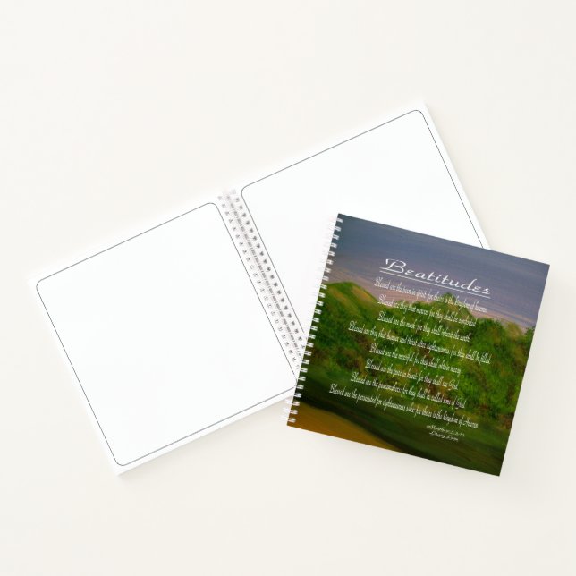 Beatitudes Notebook (Inside)