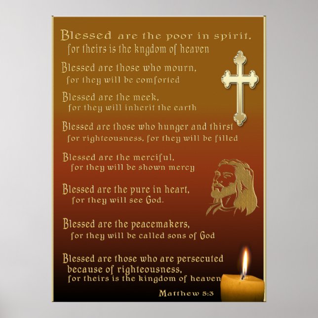 Beatitudes poster (Front)