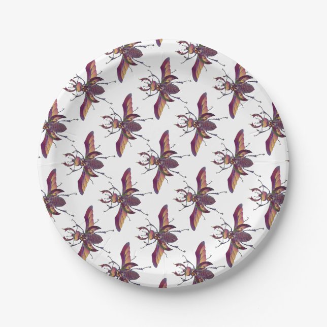 beatle paper plate (Front)