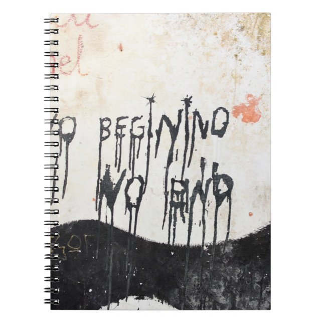 Beatles ashram notebook (Front)