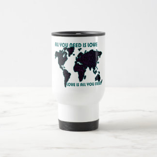 Beatles World All You Need Is Love Travel Mug