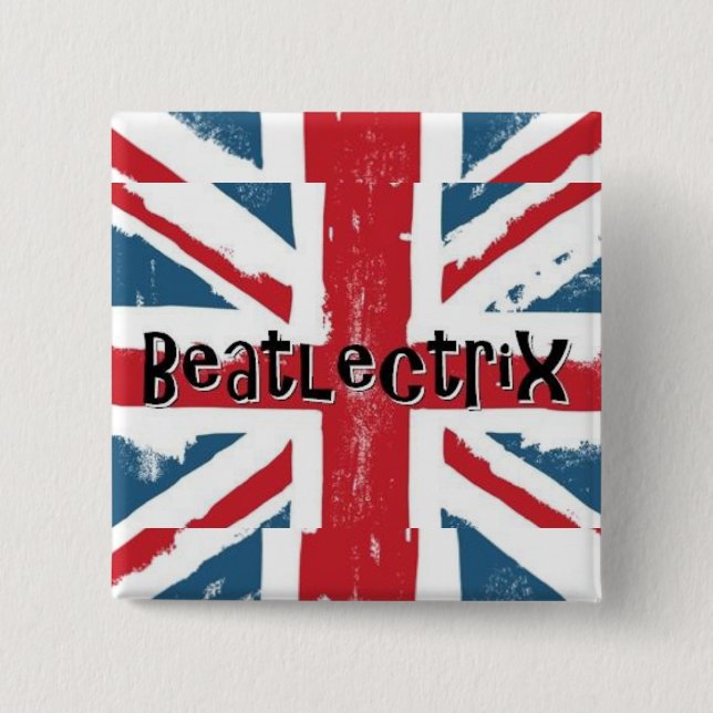 Beatletrix 15 Cm Square Badge (Front)