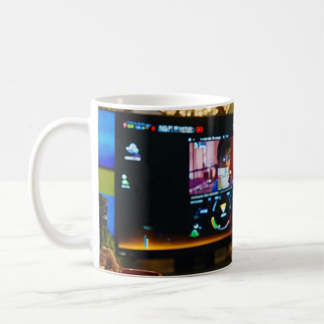 "BeatMaster's Game Groove Mug" Coffee Mug (Left)