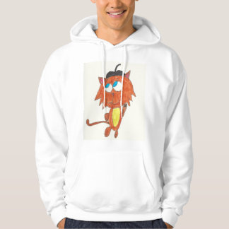 Beatnik Kitten Hoodie