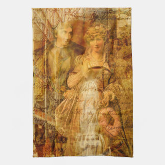 Beatrice and Benedick Tea Towel