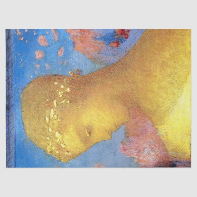 Beatrice by Odilon Redon Tissue Paper (Front)