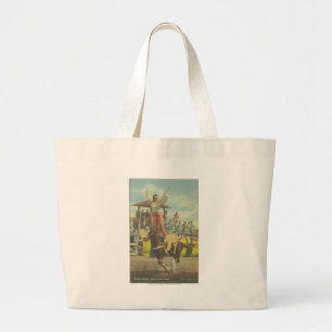 Beatrice Cooper doing a Roman Stand. Large Tote Bag
