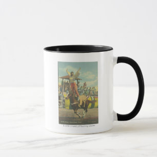 Beatrice Cooper doing a Roman Stand. Mug