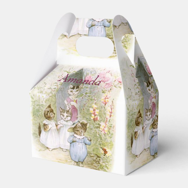 Beatrix Potter, Birthday Favour, Easter Gift Favour Box (Front Side)