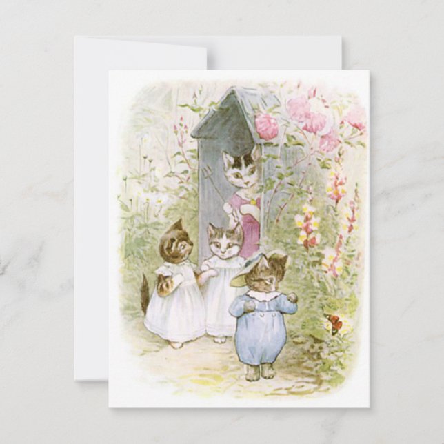 Beatrix Potter Birthday Party Invitation (Front)