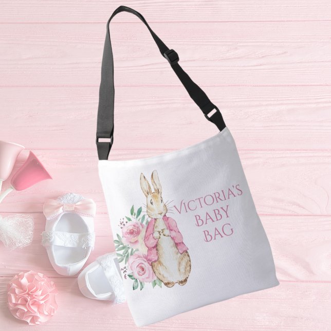 Beatrix Potter Bunny Rabbit Pink Baby Crossbody Bag (Creator Uploaded)