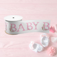 Beatrix Potter Bunny Rabbit Pink Baby Shower