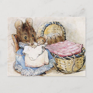 Beatrix Potter, Children's Story Books, Custom Postcard