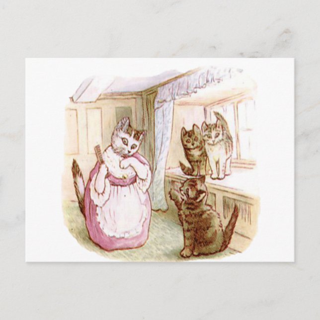 Beatrix Potter, Children's Story Books, Kittens Postcard (Front)