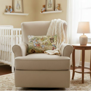 Beatrix Potter Cute Peter and Friends Decorative Cushion