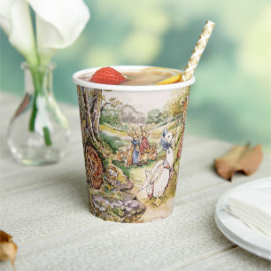 Beatrix Potter Cute Peter and Friends Paper Cups