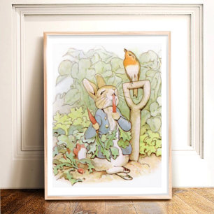 Beatrix Potter from The Tale of Peter the Rabbit Poster