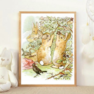 Beatrix Potter from The Tale of Peter the Rabbit Poster