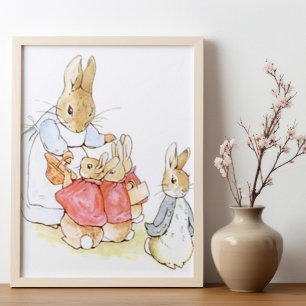 Beatrix Potter from The Tale of Peter the Rabbit Poster