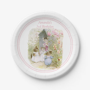 Beatrix Potter  Girls Birthday Party Paper Plate