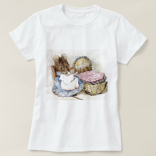 Beatrix Potter, Hunca Munca, Mother Mouse, Custom T-shirt