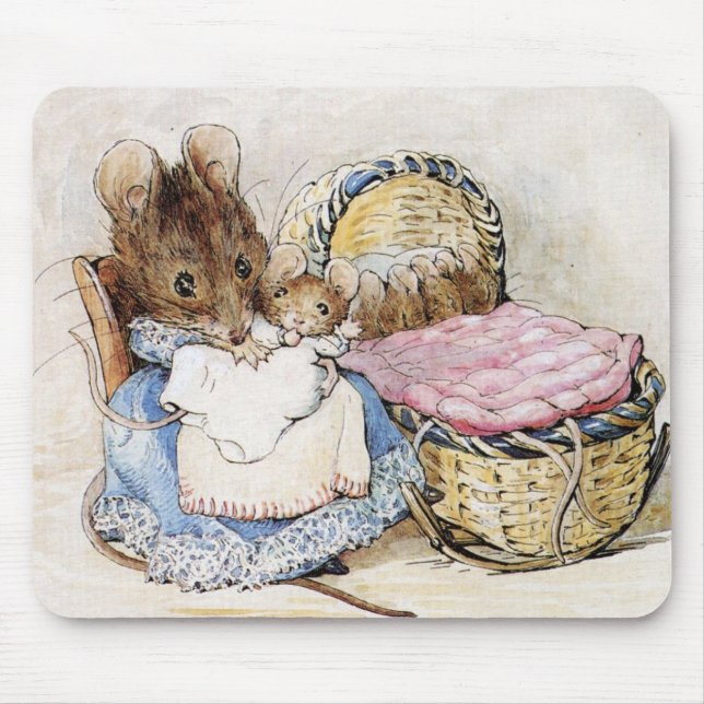 Beatrix Potter, Hunca Munca, Mother Mouse Mat (Front)