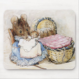 Beatrix Potter, Hunca Munca, Mother Mouse Mouse Mat