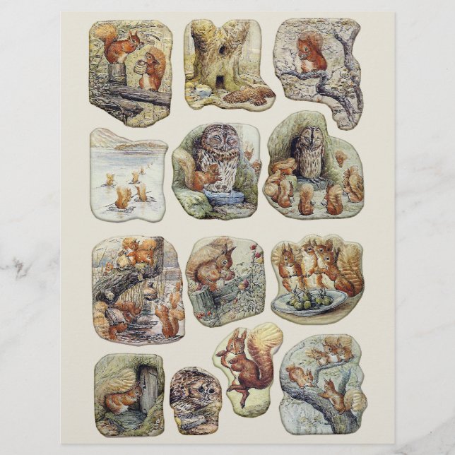Beatrix Potter Illustrations Part 2 (Front)