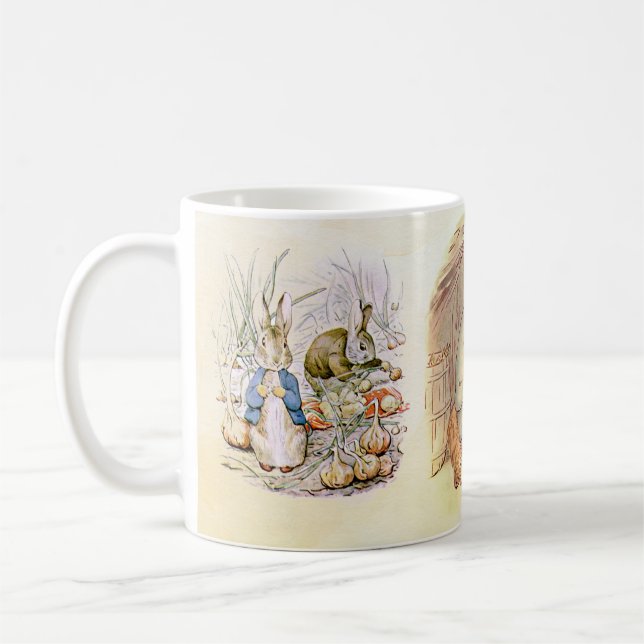 Beatrix Potter, Jemima Puddle Duck  Coffee Mug (Left)