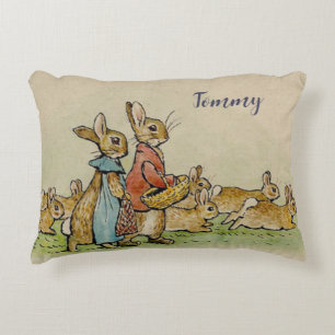 Beatrix Potter Personalised Name Decorative Cushion