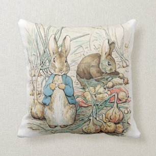 Beatrix Potter Peter Rabbit And Benjamin Bunny Cushion
