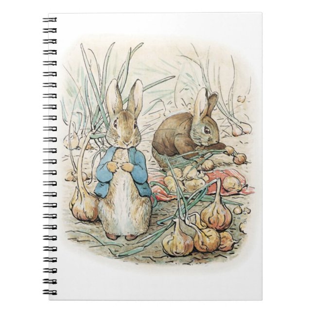 Beatrix Potter Peter Rabbit And Benjamin Bunny Notebook (Front)