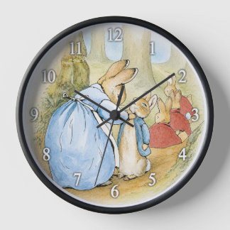 Beatrix Potter - Peter Rabbit's Family Clock