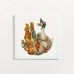 Beatrix Potter Peter the Rabbit and Animal Friends Poster