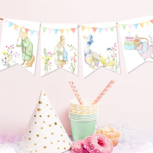 Beatrix Potter Peter the Rabbit Baby Shower Bunting