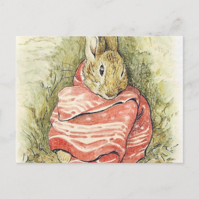Beatrix Potter Rabbit Postcard (Front)