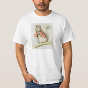 Beatrix Potter Squirrel Drawing T-Shirt